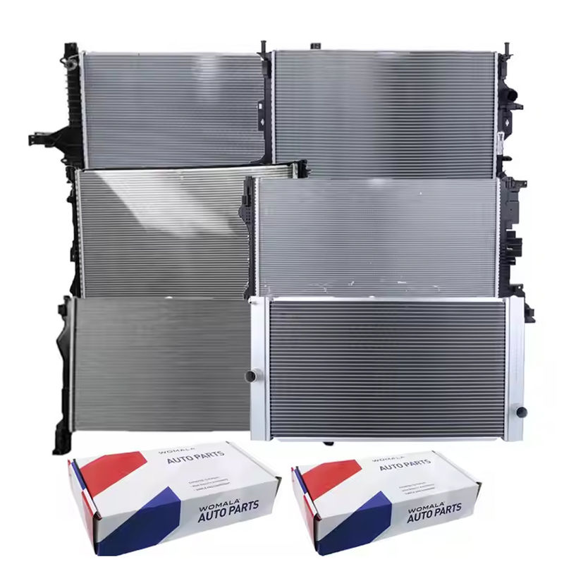 Womala 오토 부품 30665330 31332896 31694082 31694670 냉각 시스템 알루미늄 라디에이터 냉각 용매 콘덴시터 집합용품